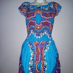 Thailand dress Blue Medium